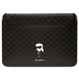 Karl Lagerfeld Monogram Ikonik | Etui na Laptop 16" - BLACK