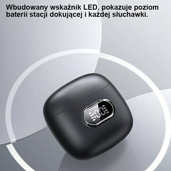 SŁUCHAWKI BEZPRZEWODOWE BLUETOOTH USAMS 5.3 TWS II SERIES PURPLE