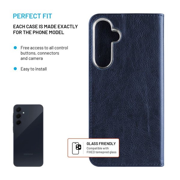 ETUI DO SAMSUNG GALAXY A35 5G  TYPU BOOK FIXED OPUS NIEBIESKA