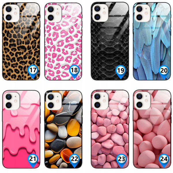 Etui akrylowe LEO tekstury różne wzory do iPhone 11
