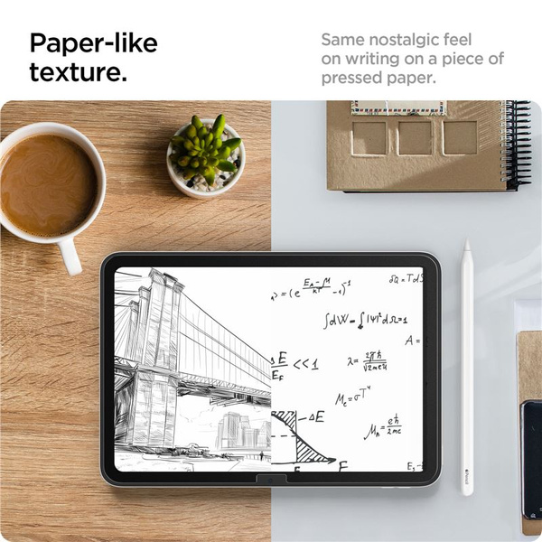 FOLIA OCHRONNA MATOWA DO IPAD 10.9" 2022 SPIGEN PAPER TOUCH PRO 1 SZT.