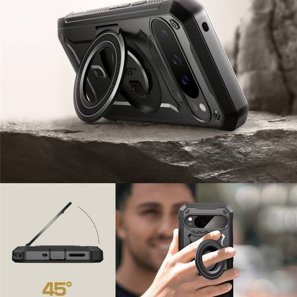 ETUI DO GOOGLE PIXEL 9 / 9 PRO SUPCASE UB PRO MAG MAGSAFE CZARNE