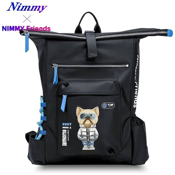 UNIWERSALNY PLECAK NA LAPTOPA 320X150X455 MM NIMMY COOL&CUTE 2.0 DOG CZARNY