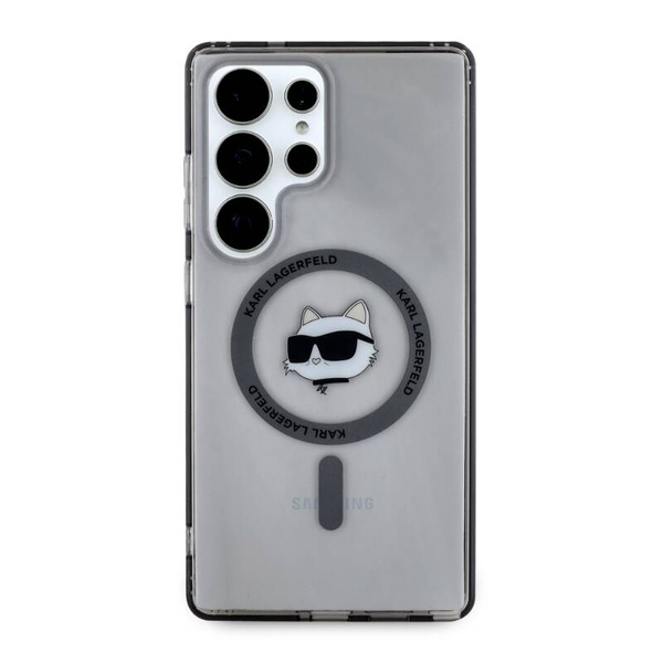 ETUI DO SAMSUNG S25 ULTRA KARL LAGERFELD BUTTON CHOUPETTE HEAD LOGO CZARNE