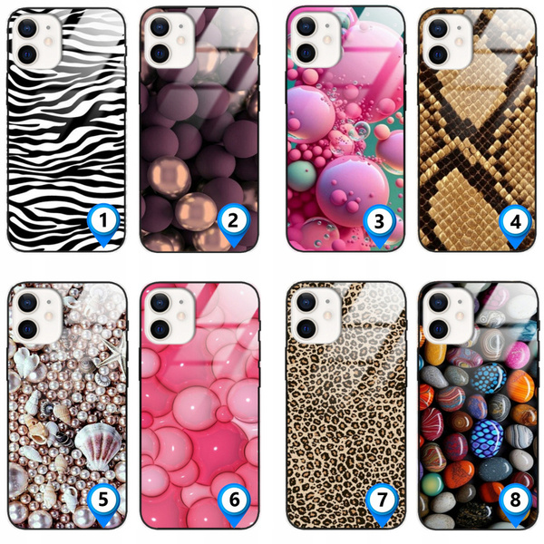 Etui akrylowe LEO tekstury różne wzory do iPhone 11