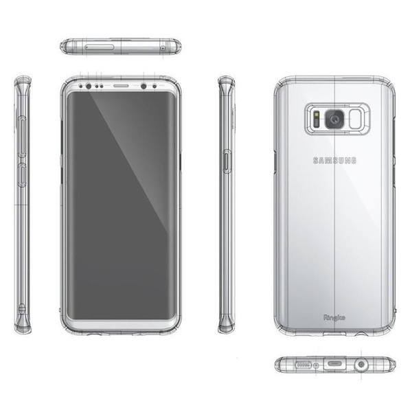 RINGKE Slim etui do Samsung Galaxy S8 Plus G955 - BLACK