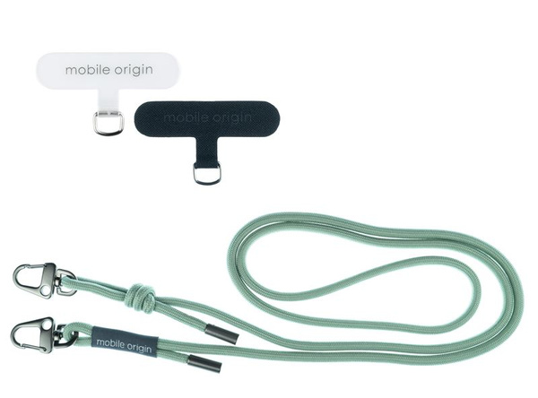 SZMYCZ DO TELEFONU MOBILE ORIGIN 6 MM ZIELONA 82 - 163CM