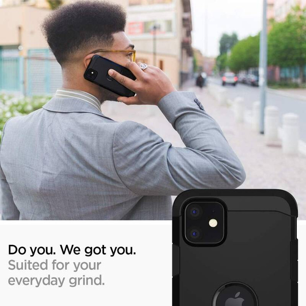SPIGEN TOUGH ETUI DO ARMOR IPHONE 11 BLACK