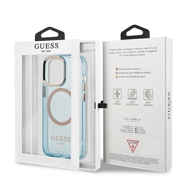 Etui Guess z MagSafe do iPhone 13 Pro Max 6,7" 