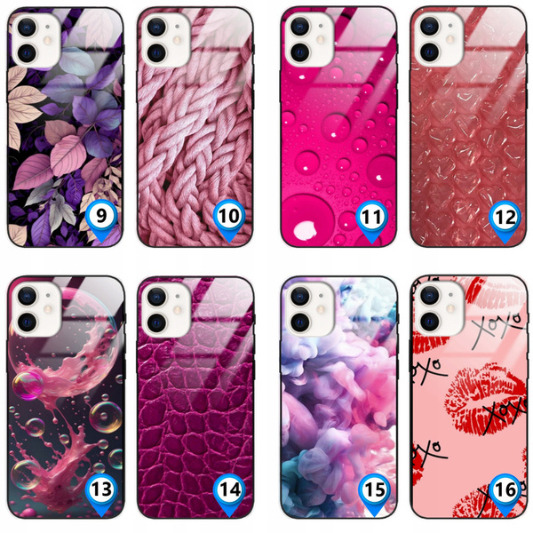 Etui akrylowe LEO tekstury różne wzory do iPhone 11