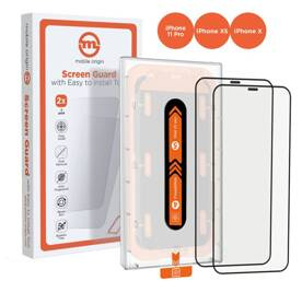 MATOWE SZKŁO HYBRYDOWE DO IPHONE 11 PRO / XS / X MOBILE ORIGIN 2-PACK
