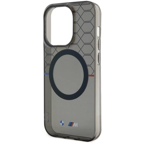 ETUI BMW DO IPHONE 14 PRO MAGSAFE PATTERN GREY