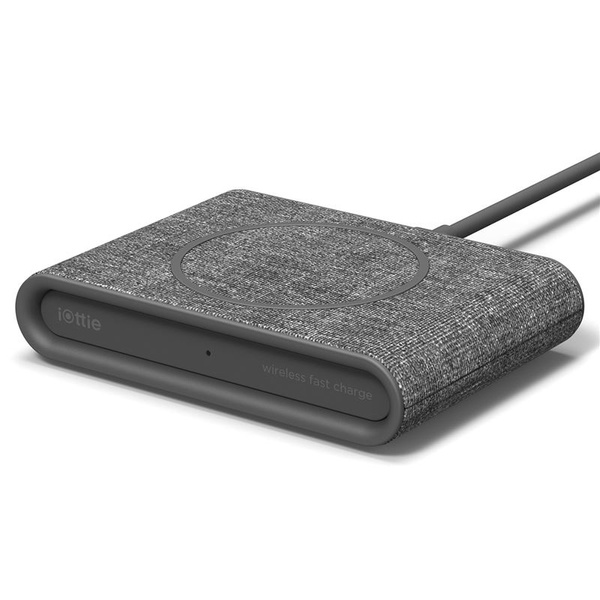 ŁADOWARKA BEZPRZEWODOWA DO SMARTFONA IOTTIE ION WIRELESS PAD MINI ASH SZARA