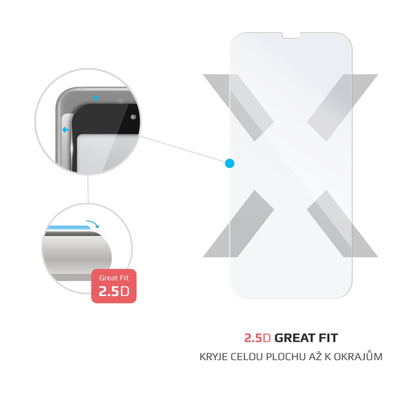 SZKŁO HARTOWANE DO APPLE IPHONE X/XS/11 PRO FIXED PRZEZROCZYSTE