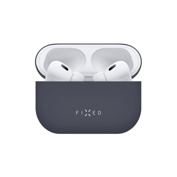 ETUI SILIKONOWE DO AIRPODS PRO 2/PRO 2 USB-C FIXED SILKY NIEBIESKIE