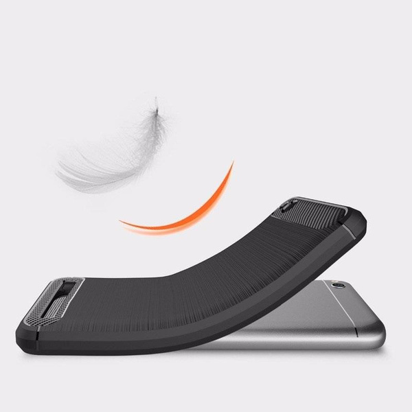 TECH-PROTECT TPUCARBON etui do XIAOMI REDMI 5A - BLACK