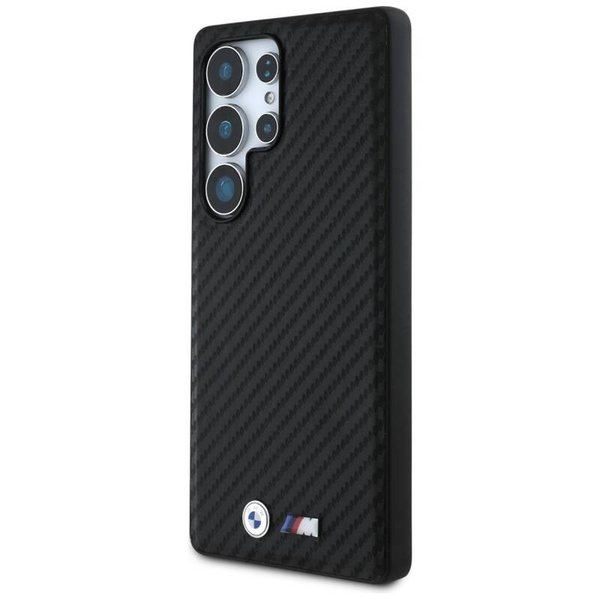 BMW ETUI DO GALAXY S25 ULTRA - LEATHER CARBON MAGSAFE