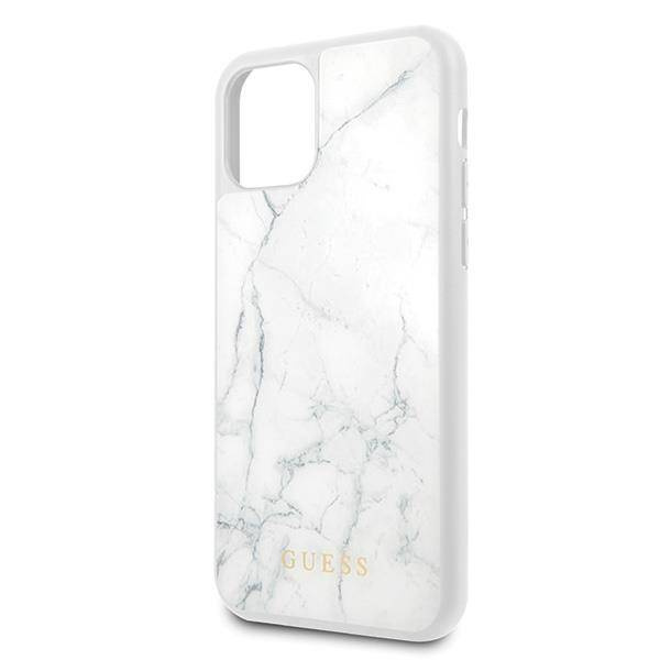 GUESS MARBLE Etui do Apple iPhone 11 Pro - White