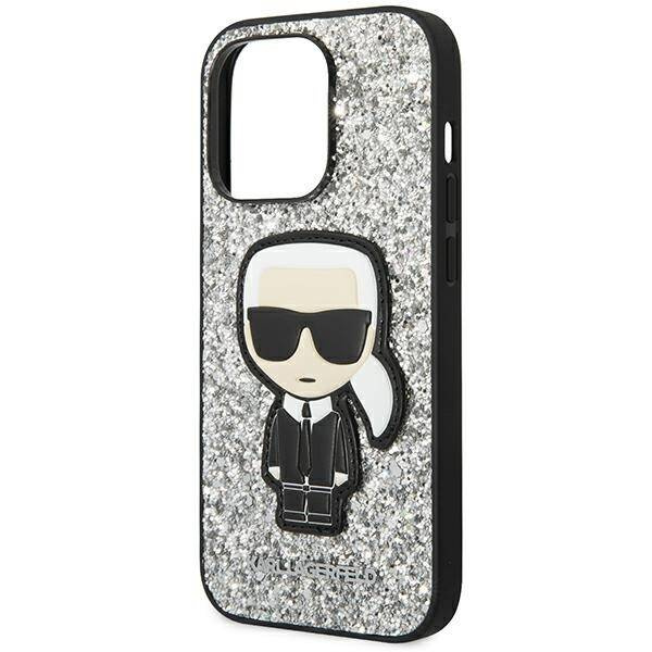 ETUI KARL LAGERFELD GLITTER FLAKES DO IPHONE 14 PRO MAX