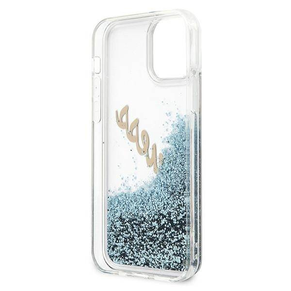ETUI GUESS VINTAGE LIQUID GLITTER do IPHONE 12 MINI