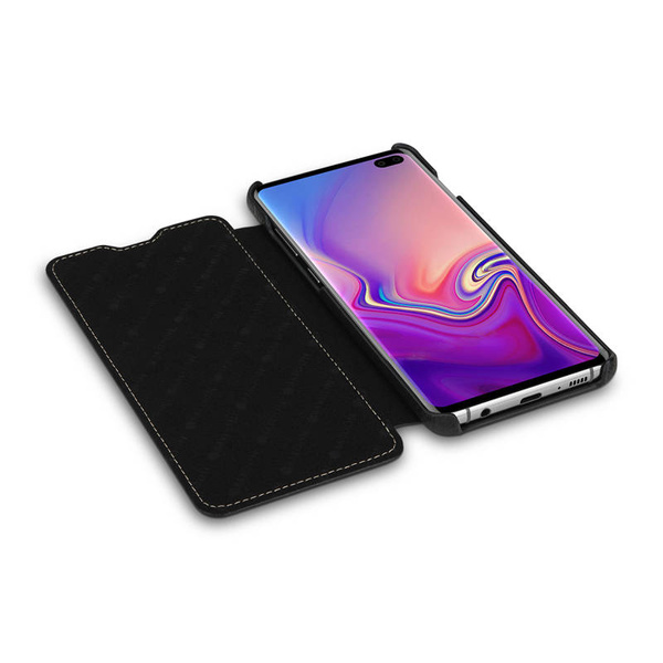 Baroon Slim Book Classic | Etui do Galaxy S10+ - BLACK