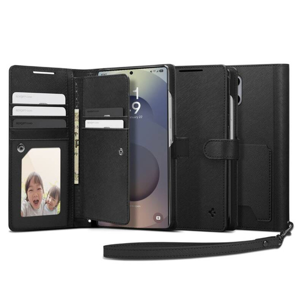 SPIGEN ETUI Z KLAPKĄ DO GALAXY S25 ULTRA - WALLET ”S”