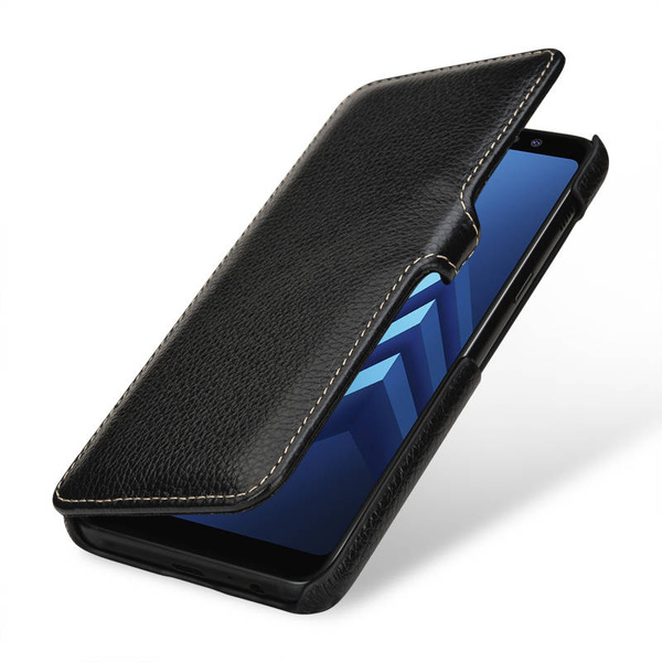 StilGut UltraSlim Book | Etui do Galaxy A8 2018 - BLACK
