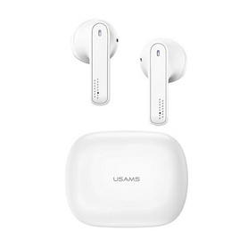 SŁUCHAWKI BEZPRZEWODOWE BLUETOOTH USAMS 5.0 REDUKCJA SZUMÓW WHITE
