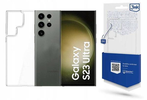 3MK Clear Case | Etui do Galaxy S23 Ultra - CLEAR