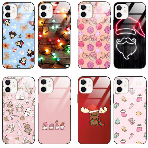 Etui akrylowe LEO świąteczne różne wzory do iPhone 11