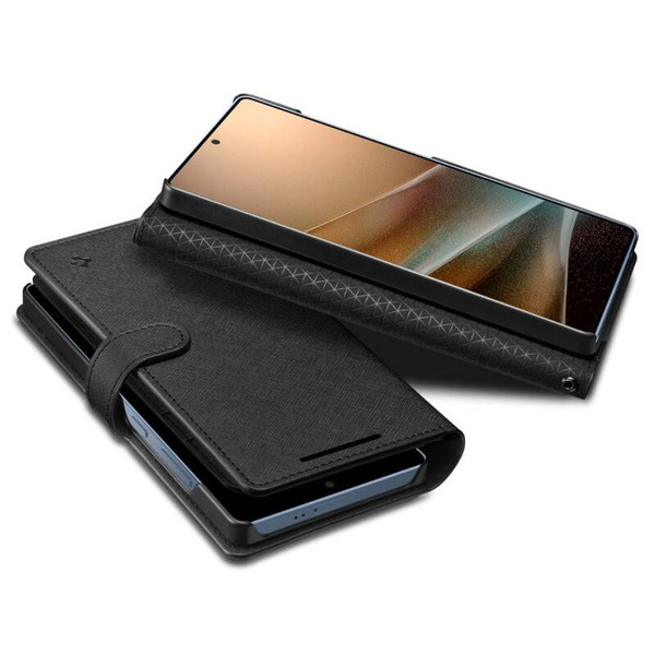 SPIGEN ETUI Z KLAPKĄ DO GALAXY S25 ULTRA - WALLET ”S”