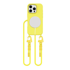 ETUI DO IPHONE 16 PRO MAX TECH-PROTECT MAGNECKLACE MAGSAFE CANARY YELLOW