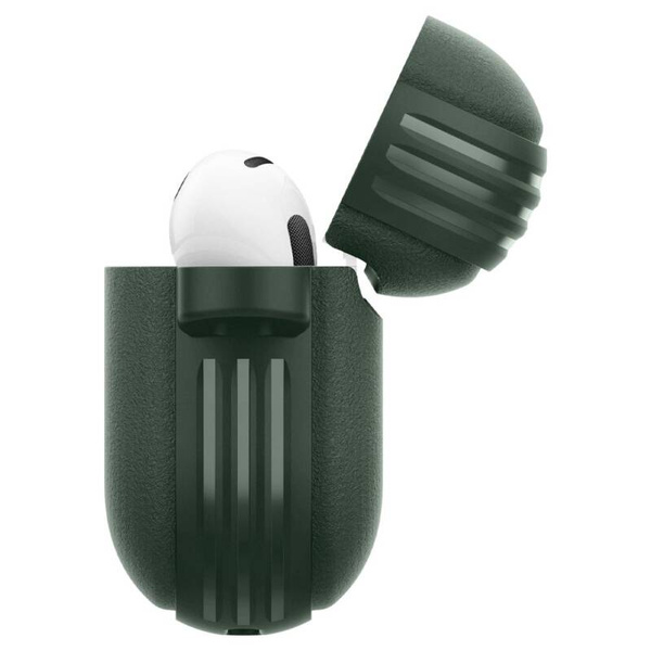 ETUI DO APPLE AIRPODS 4 CASEOLOGY VAULT MIDNIGHT GREEN