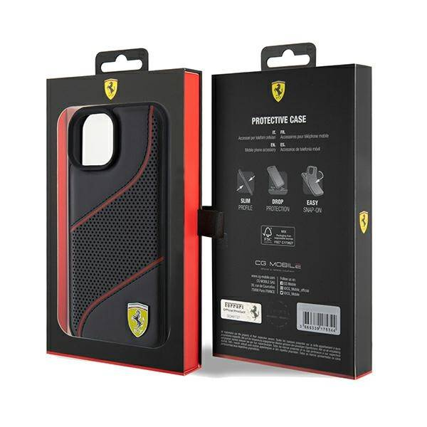 ETUI DO IPHONE 13 / 14 / 15 FERRARI  MAGSAFE