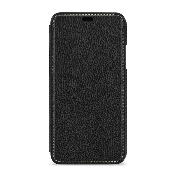 Skórzane eleganckie etui Baroon case do iPhone XS