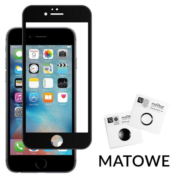 MOVEAR MSHIELD 3D PRO MATT SZKŁO DO APPLE IPHONE 6 / 6S