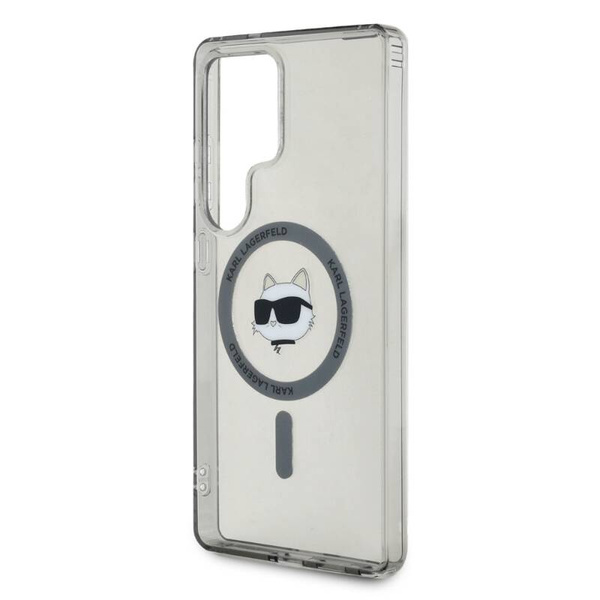 ETUI DO SAMSUNG S25 ULTRA KARL LAGERFELD BUTTON CHOUPETTE HEAD LOGO CZARNE