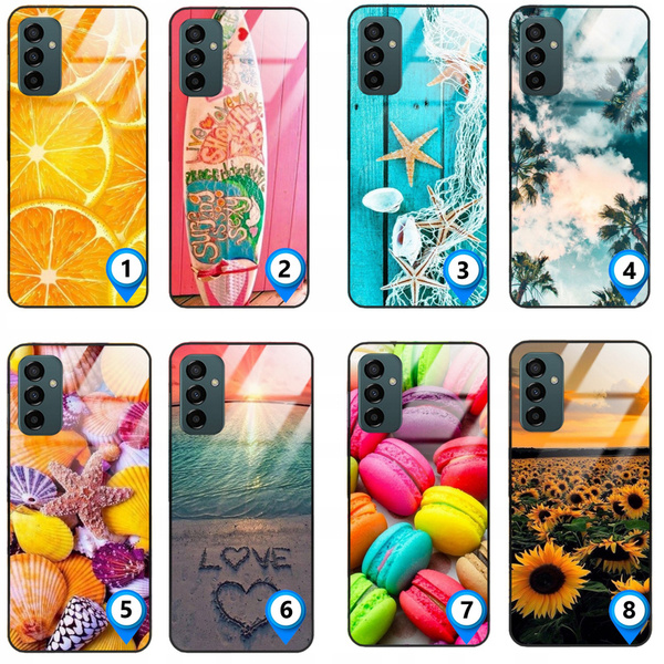 Etui akrylowe LEO summer sunset lato różne wzory do Galaxy M23 5G
