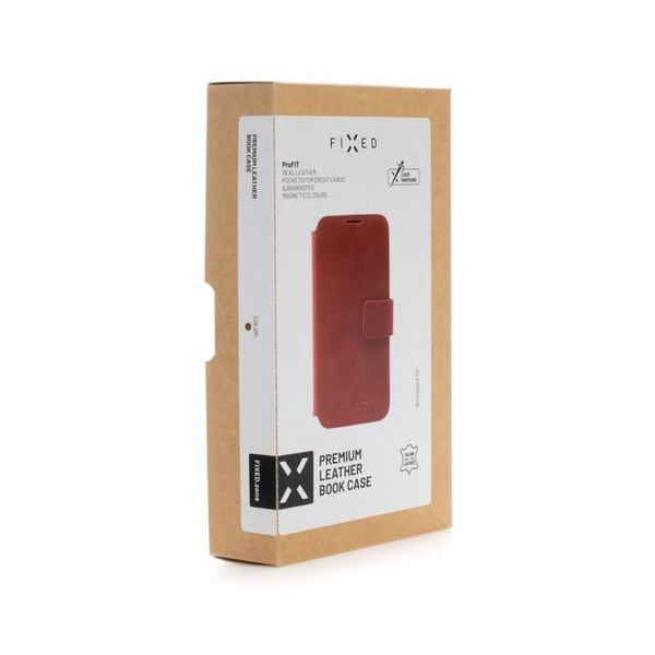 SKÓRZANE ETUI DO IPHONE 16 PRO FIXED PROFIT BOOK CZERWONE