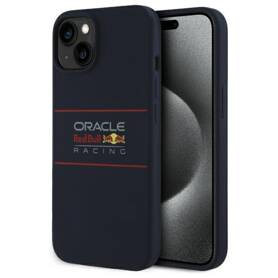 ETUI DO IPHONE 15 RED BULL SILICONE HORIZONTAL LOGO MAGSAFE GRANATOWE