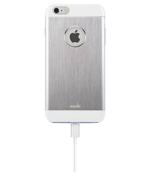 MOSHI iGLAZE ARMOUR etui do  IPHONE 6 / 6s PLUS - SILVER