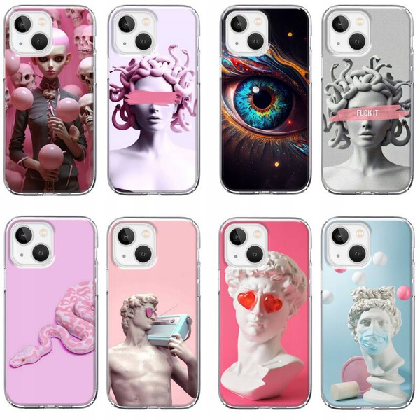 Etui LEO artystyczne różne wzory do iPhone 13 Mini