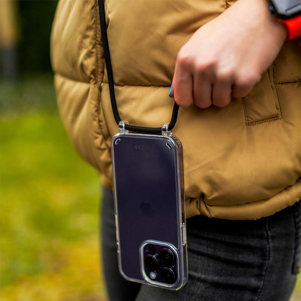 Fixed Pure Neck | Etui do iPhone 14 Pro Max - BLACK