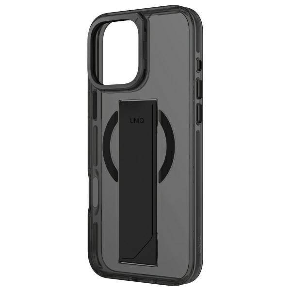 ETUI DO IPHONE 16 PRO MAX UNIQ HELDRO MAX MAGCLICK CHARGING CZARNE