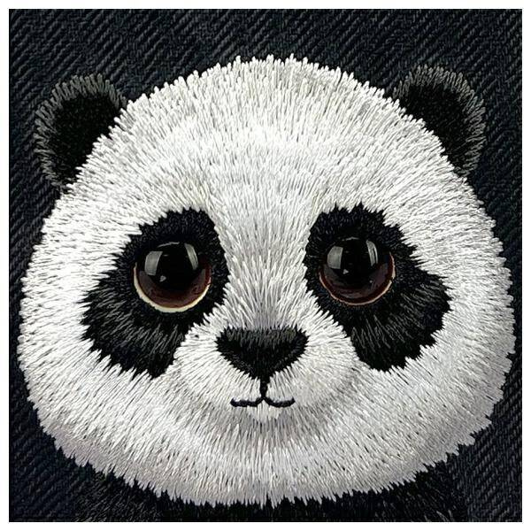 ETUI DO IPHONE 16 PRO 6.3" NIMMY BIG EYED PET 2.0 PANDA CZARNE