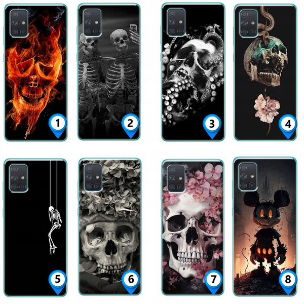 Etui silikonowe LEO horror mroczne różne wzory do Galaxy A71