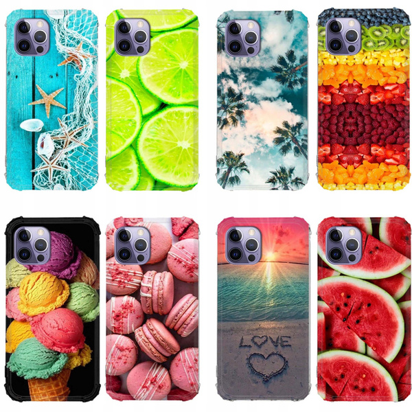 Etui wzmacniane Anti-Shock LEO summer różne wzory do iPhone 14 Pro