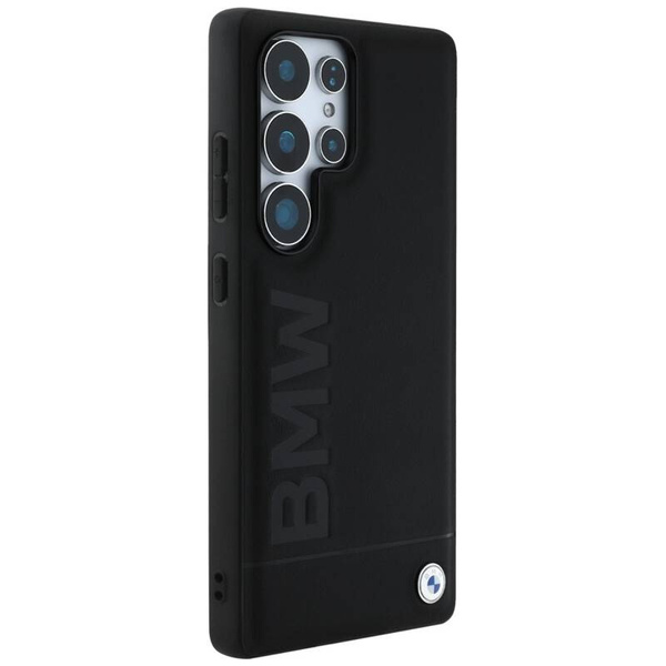 BMW ETUI DO GALAXY S25 ULTRA - LEATHER BIG WORDMARK