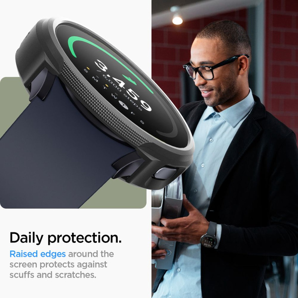 ETUI DO SAMSUNG GALAXY WATCH 7 (44 MM) SPIGEN LIQUID AIR MATTE BLACK