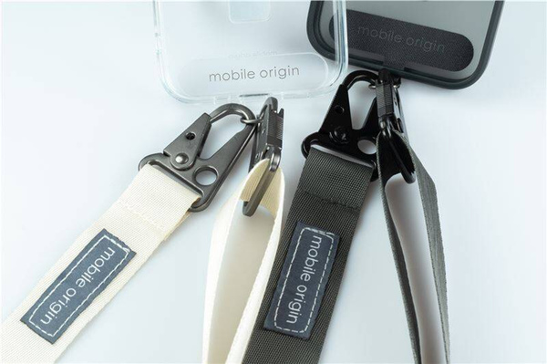 SMYCZ DO TELEFONU MOBILE ORIGIN 25 MM 84 - 165 CM POMARAŃCZOWA